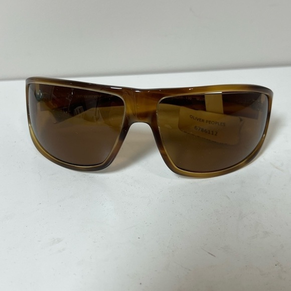 NWT Oliver Peoples Montana Polarized Horn Tortoise Brown Japan Unisex Sunglasses - Picture 2 of 15